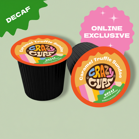 Decaf Caramel Truffle Sundae Flavored Coffee Pods