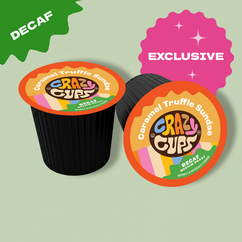 Decaf Caramel Truffle Sundae Flavored Coffee Pods