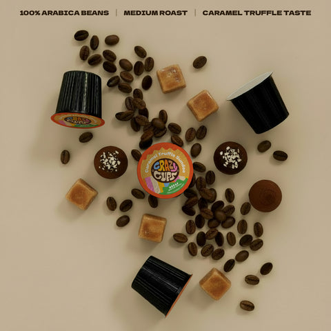 Decaf Caramel Truffle Sundae Flavored Coffee Pods