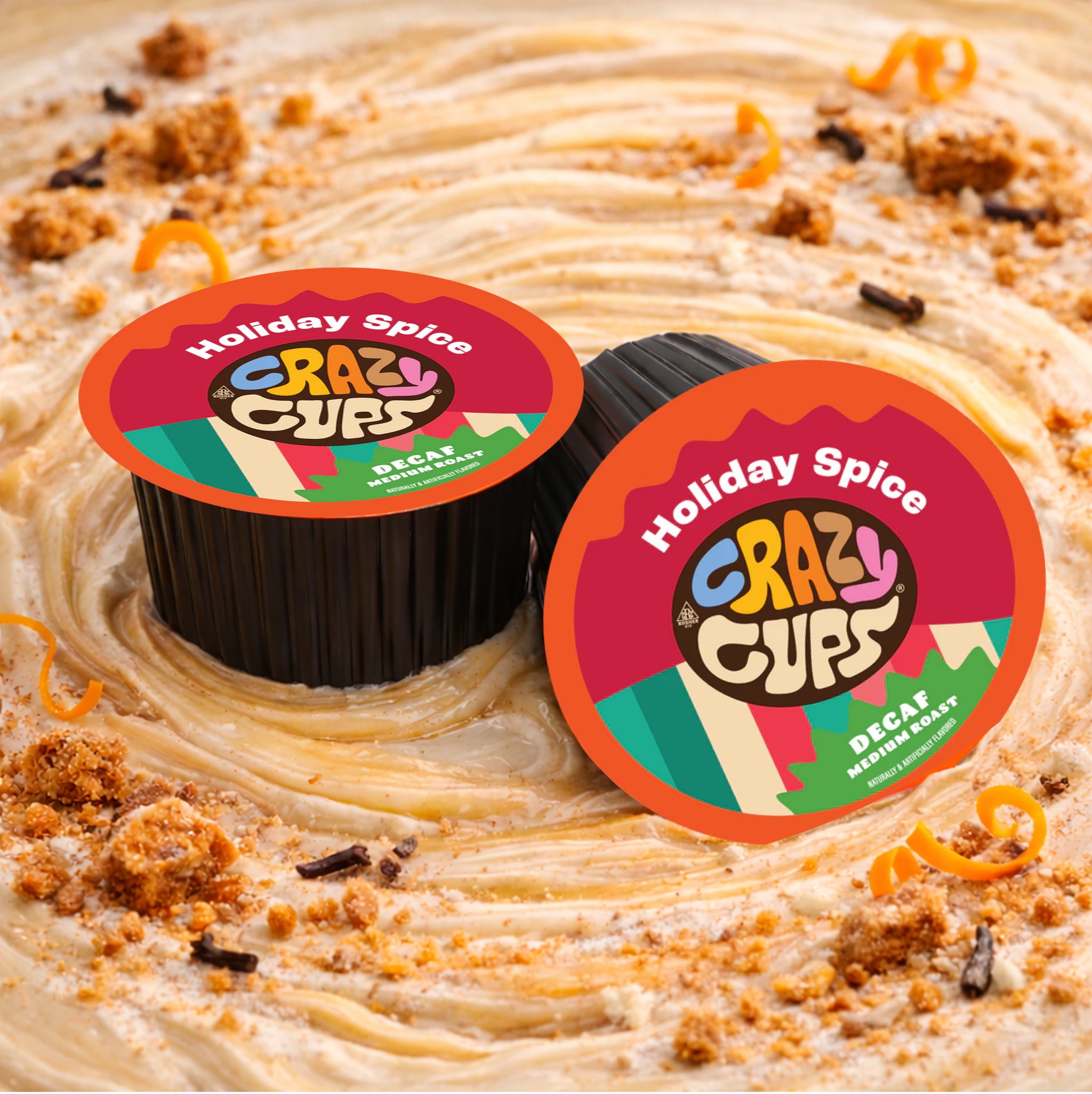 Holiday Spice Flavored Coffee Pods for Keurig K Cup® Brewers