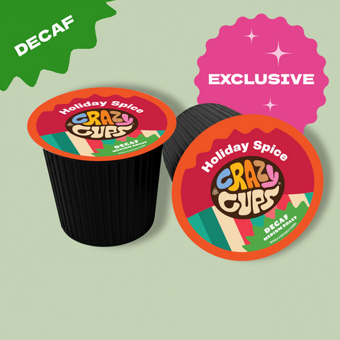 Decaf Holiday Spice Flavored Coffee Pods