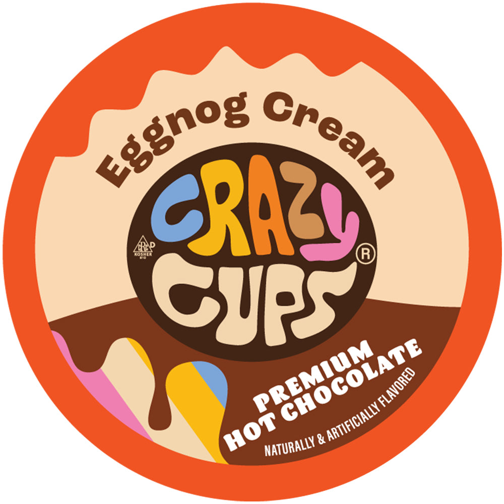 Eggnog Cream Hot Chocolate Pods – Crazy Cups