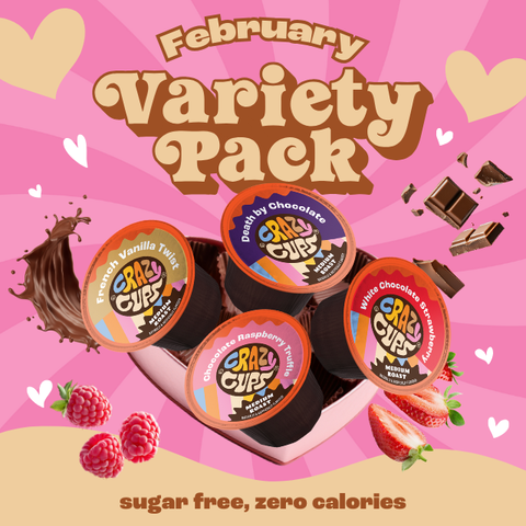 Monthly Curated Flavored Coffee Pod Variety Pack