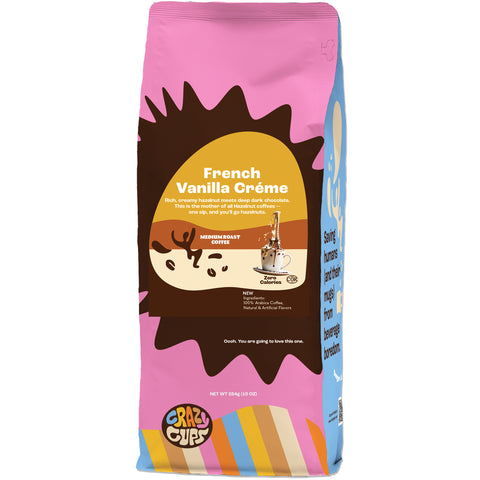 French Vanilla Crème Flavored Ground Coffee