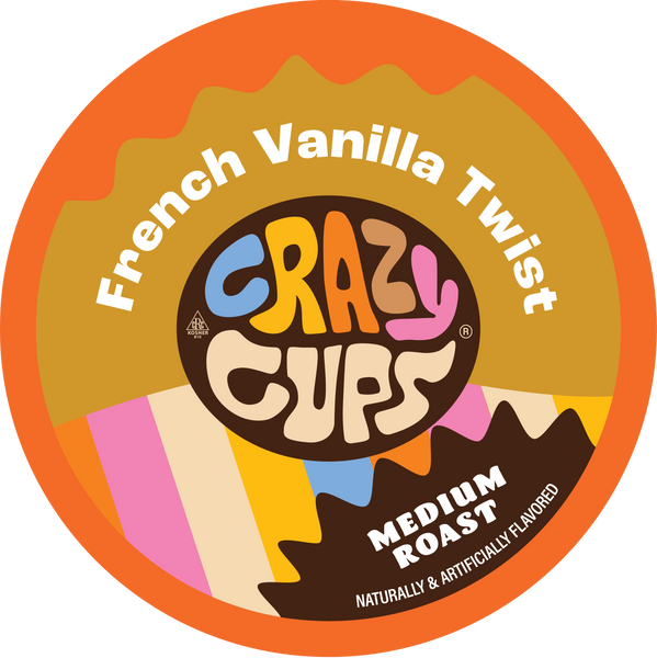 French Vanilla Twist Flavored Coffee - Crazy Cups