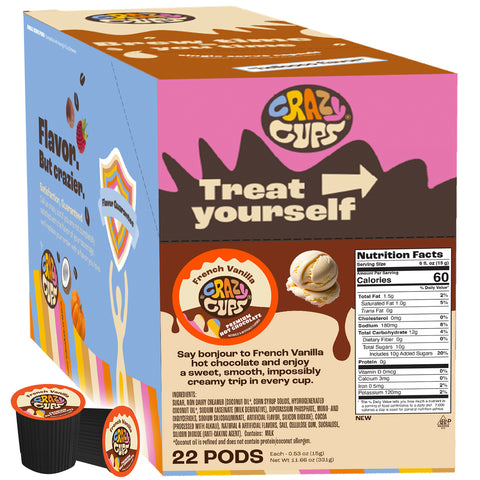 French Vanilla Hot Chocolate Pods