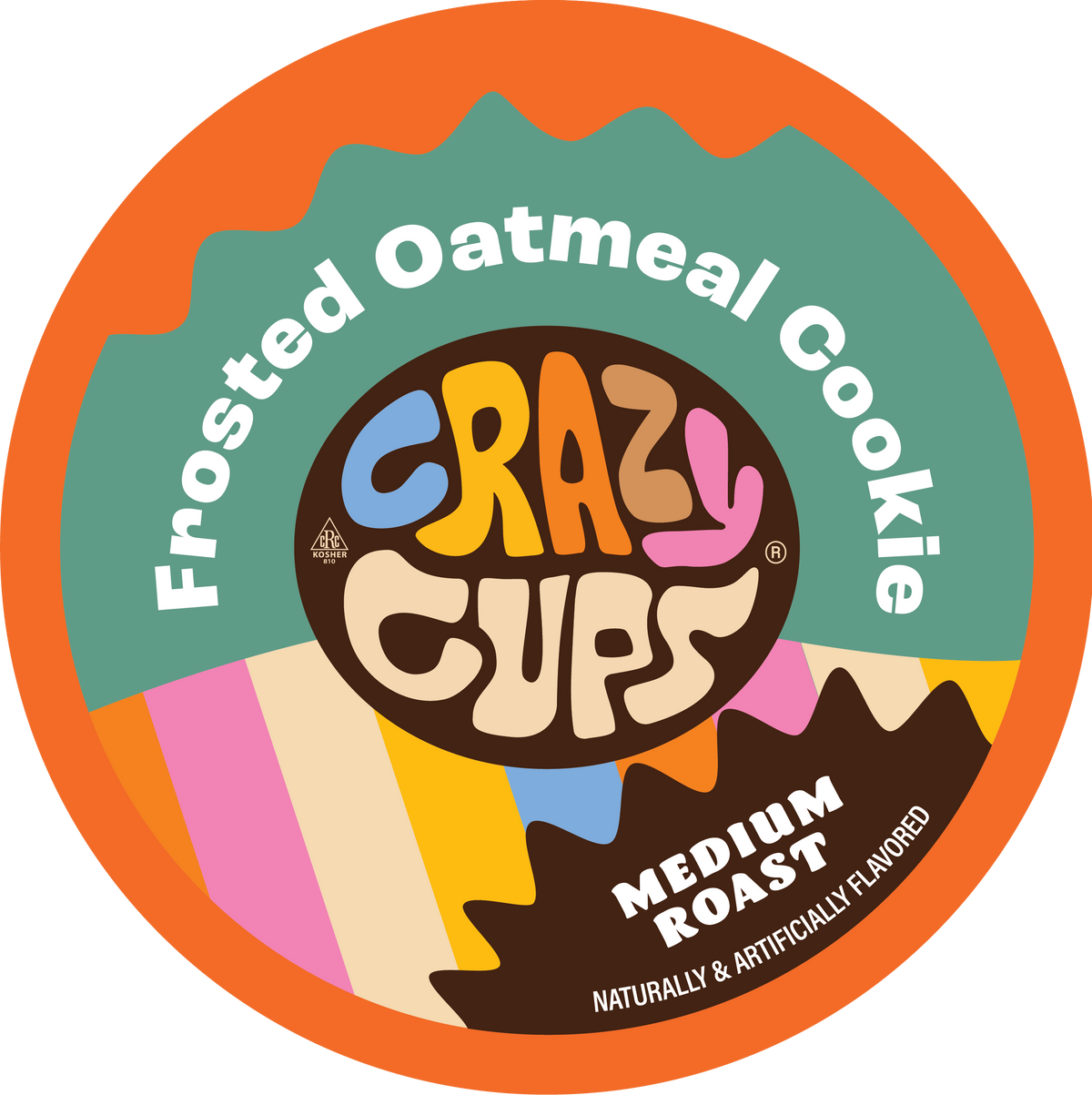 Frosted Oatmeal Cookie Coffee Pods K Cups | Crazy Cups