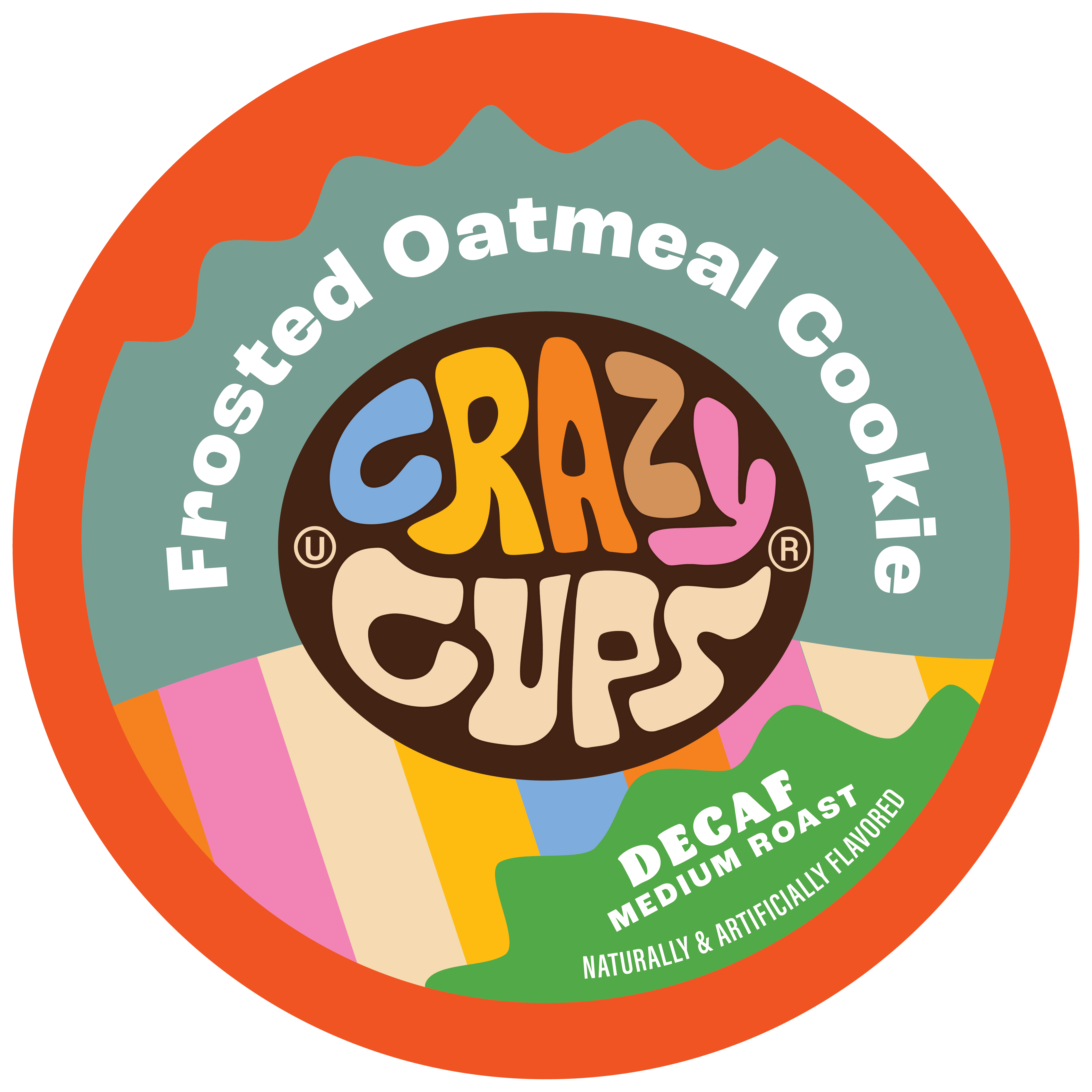 Frosted Oatmeal Cookie Decaf Coffee Pods for Keurig | Crazy Cups
