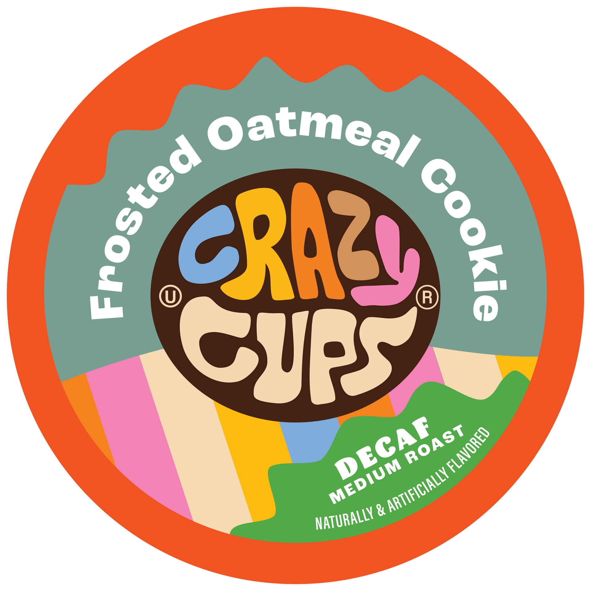 Frosted Oatmeal Cookie Decaf Coffee Pods for Keurig | Crazy Cups