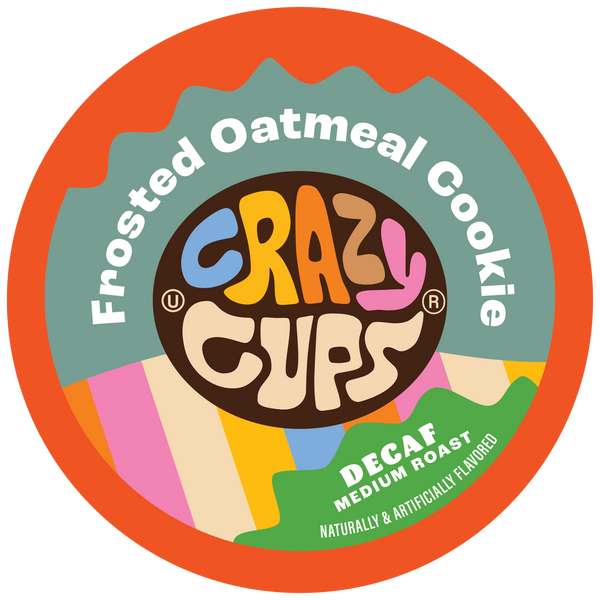 Frosted Oatmeal Cookie Decaf Coffee Pods for Keurig | Crazy Cups