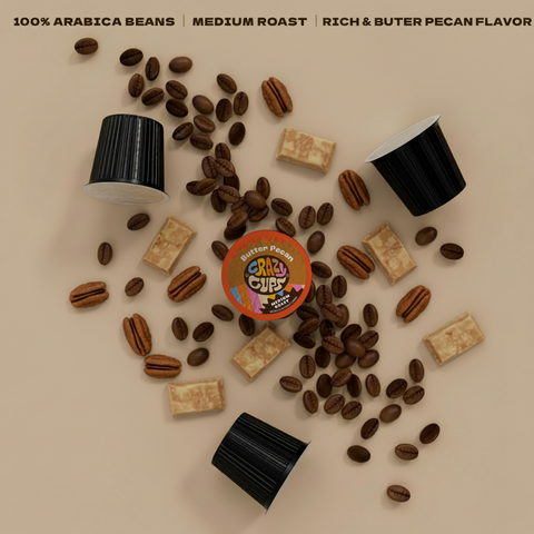 Butter Pecan Flavored Coffee Pods