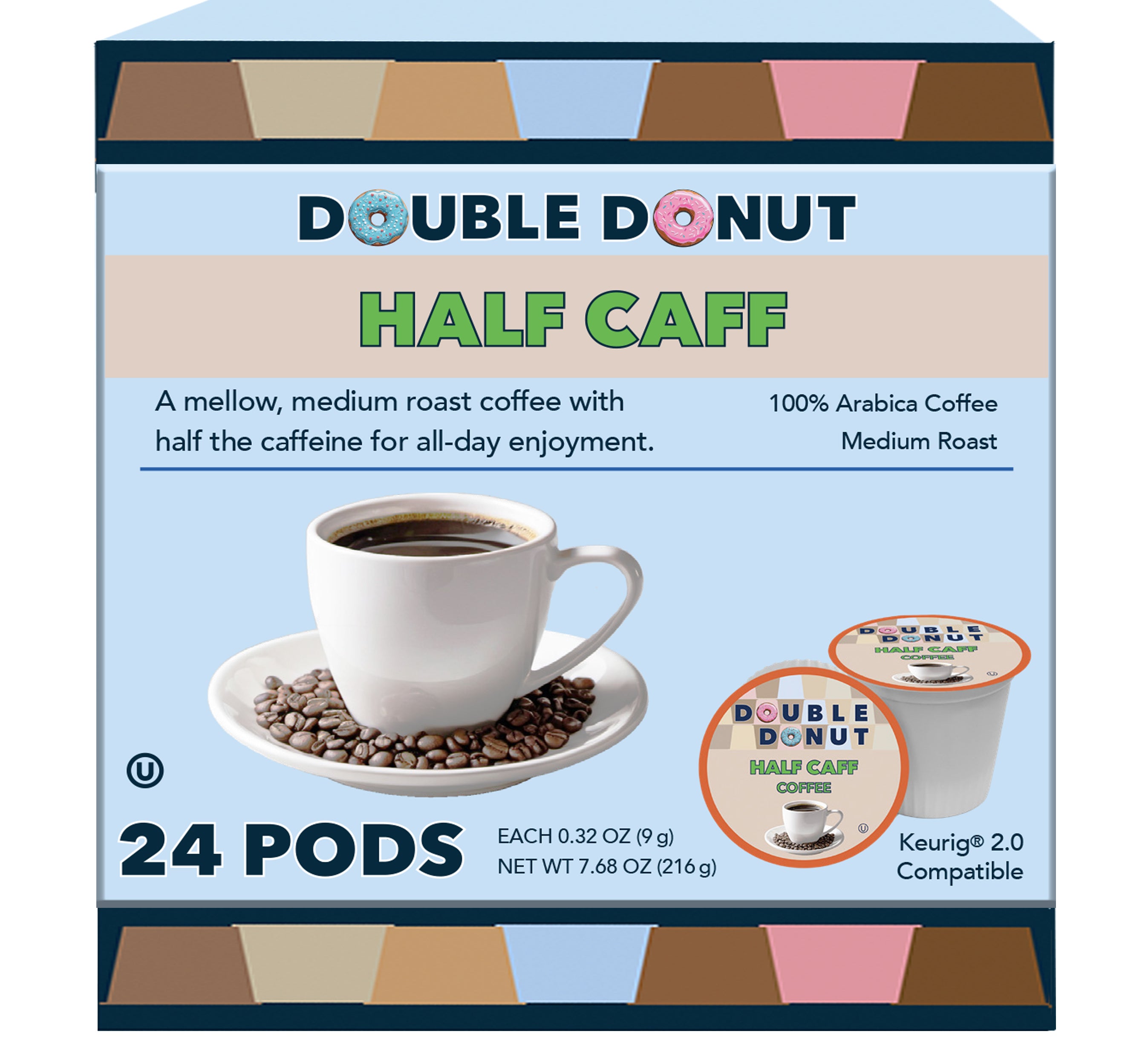 Skinny Girl Half Caff K Pods Crazy Cups