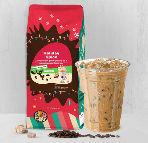 Decaf Holiday Spice Flavored Ground Coffee