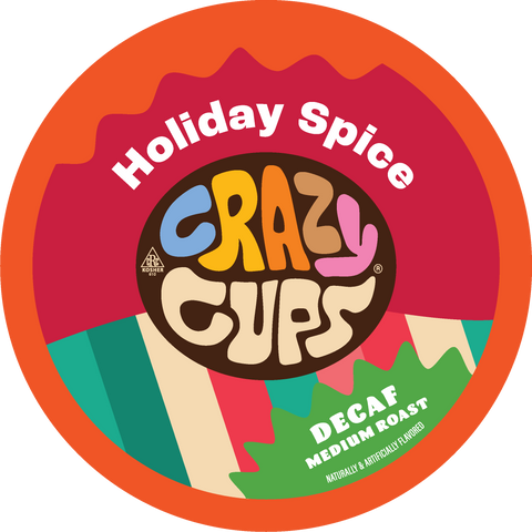 Decaf Holiday Spice Flavored Coffee Pods
