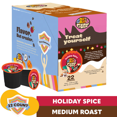 Holiday Spice Flavored Coffee Pods
