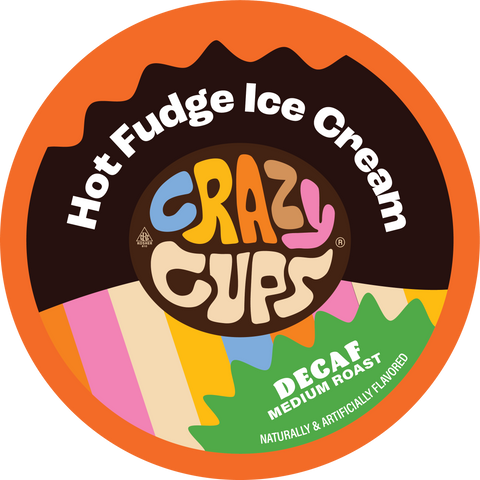 Decaf Hot Fudge Ice Cream Flavored Coffee Pods