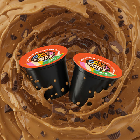 Decaf Chocolate Peanut Butter Cup Flavored Coffee Pods