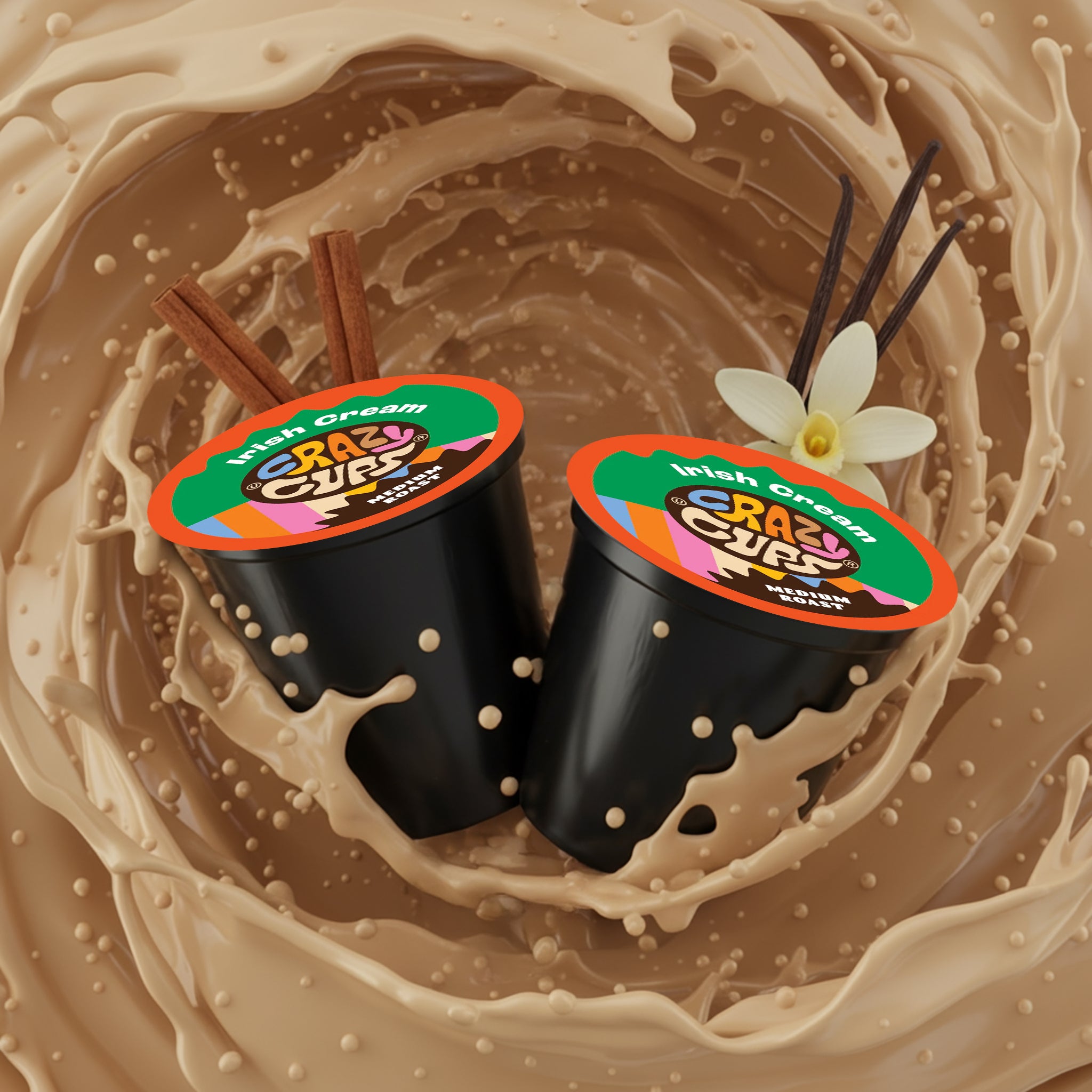 Irish Cream Flavored Coffee - Crazy Cups