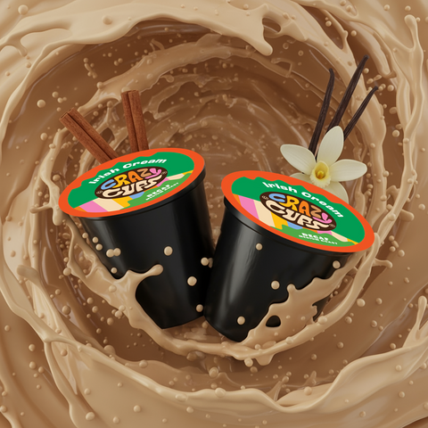 Decaf Irish Cream Flavored Coffee Pods