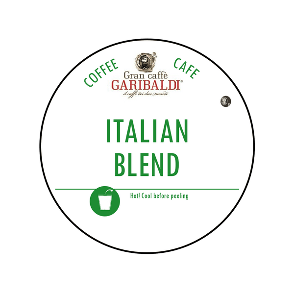 Gran Caffe Garibaldi 100 Italian Blend Coffee Coffee Pods for