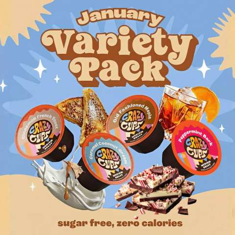 Monthly Curated Flavored Coffee Pod Variety Pack