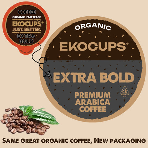 Extra Bold Organic Coffee Pods