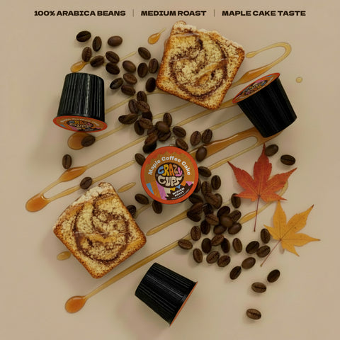 Maple Coffee Cake Flavored Coffee Pods