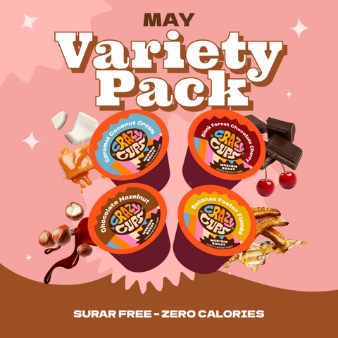 Monthly Curated Flavored Coffee Pod Variety Pack