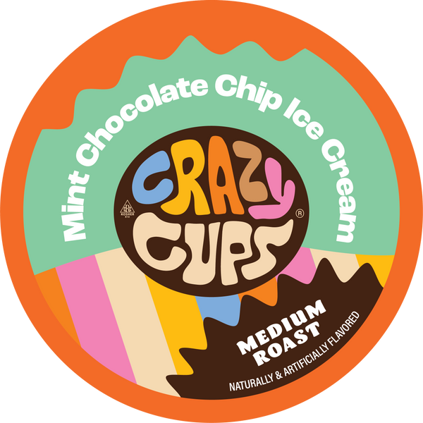 Mint Chocolate Chip Ice Cream Coffee Pods – Crazy Cups