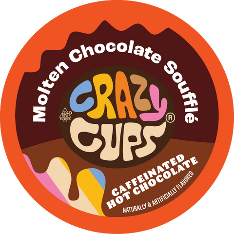 Molten Chocolate Souffle Caffeinated Hot Chocolate Pods