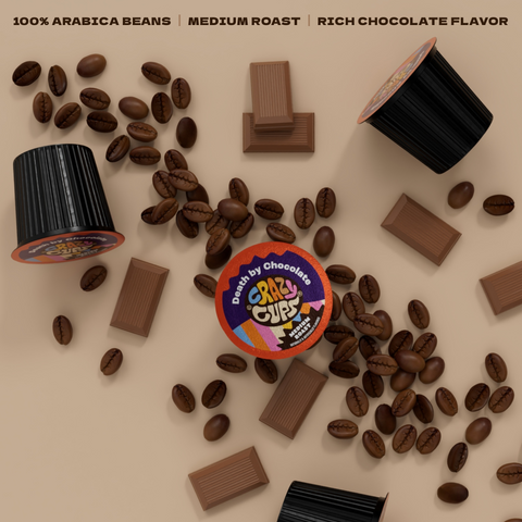 Death By Chocolate Flavored Coffee Pods