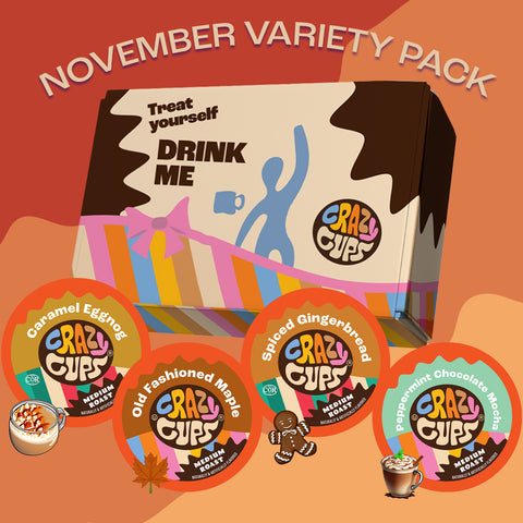 Curated Seasonal Flavored Coffee Pod Sampler Pack