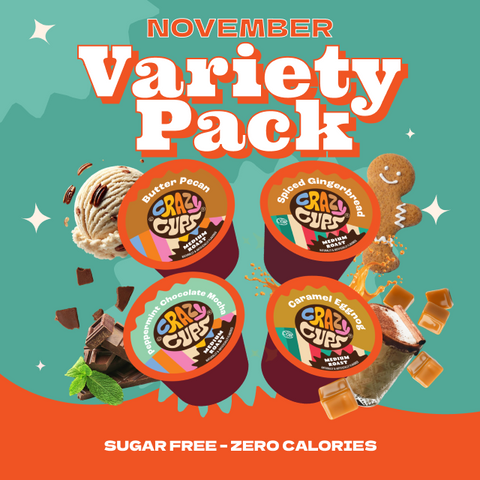 Monthly Curated Flavored Coffee Pod Variety Pack