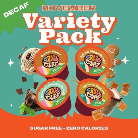 Decaf Monthly Curated Flavored Coffee Pod Variety Pack