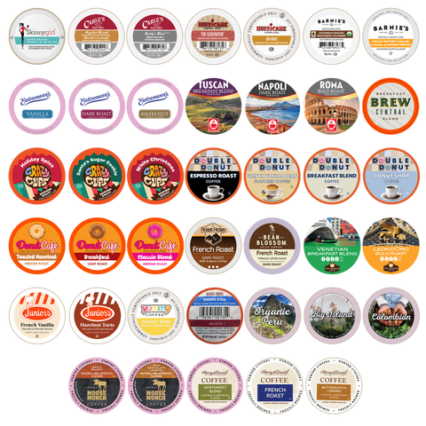 Flavored and Classic Coffee Pods Sampler Pack