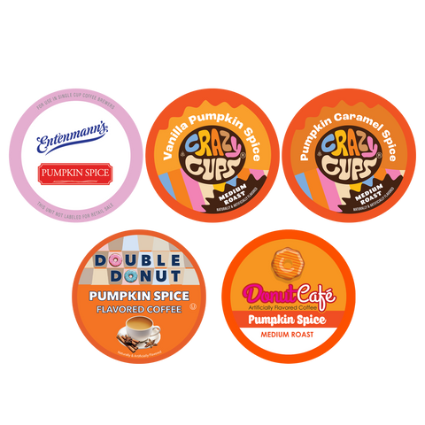 Pumpkin Spice Flavored Coffee Pods Sampler