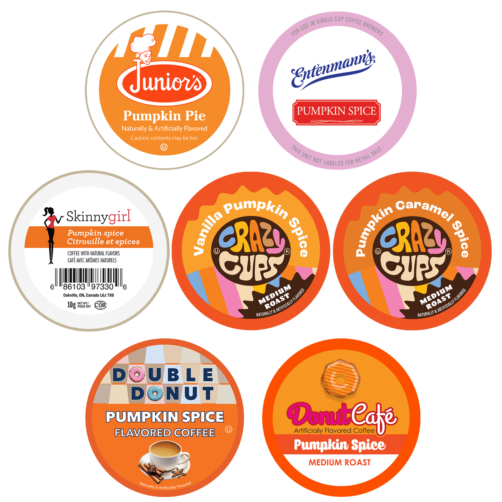 Pumpkin Spice Variety Pack - Crazy Cups