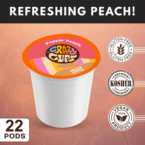 Poppin Peach Cider Pods