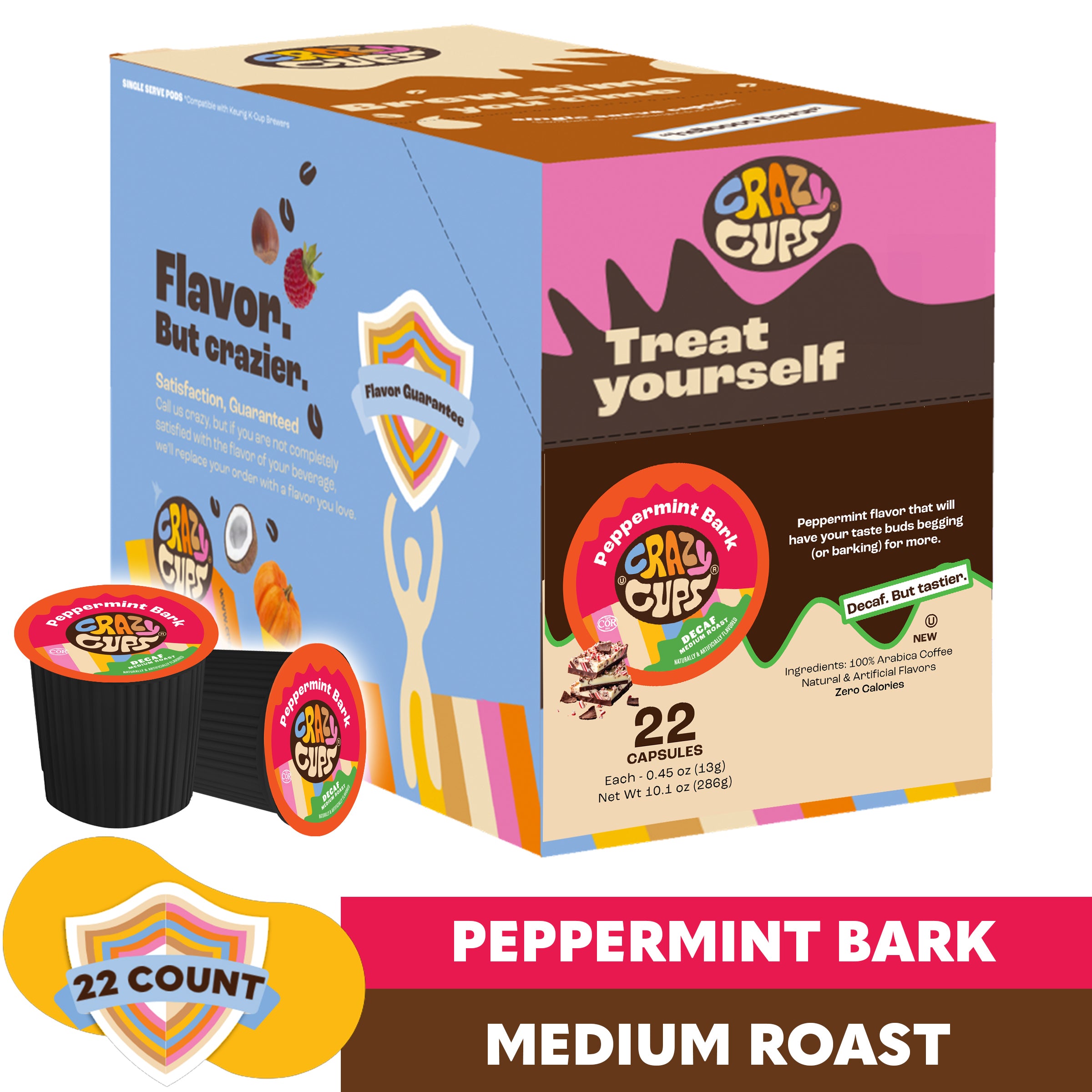 Decaf Peppermint Bark – Crazy Cups