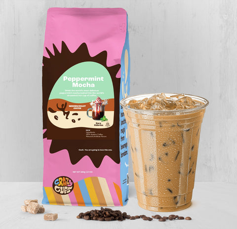Peppermint Mocha Flavored Ground Coffee