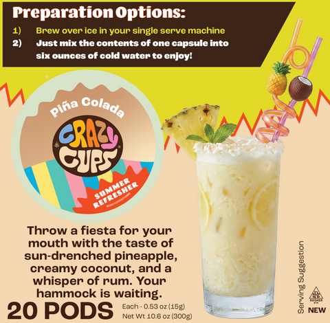 Pina Colada Summer Refresher Pods