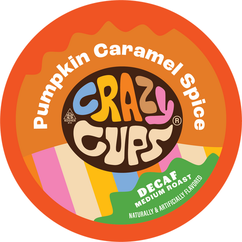 Decaf Pumpkin Caramel Spice Flavored Coffee Pods