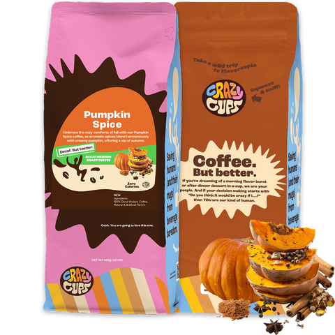 Decaf Pumpkin Spice Flavored Ground Coffee