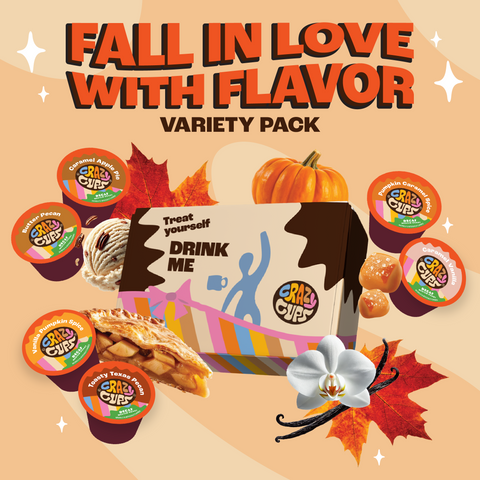 Decaf Fall Flavored Coffee Pods Variety Pack - Limited Edition