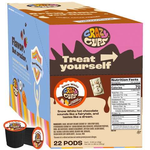 Snow White Hot Chocolate Pods
