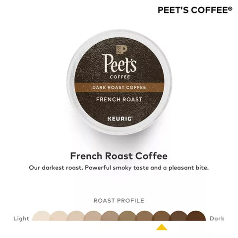 Peet's Coffee® K-Cup French Roast Coffee Pods