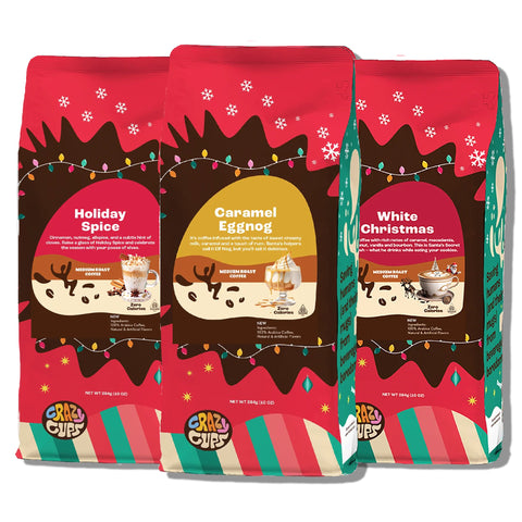 Holiday Flavored Ground Coffee Variety Pack