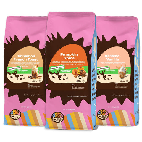 Decaf Sweetness & Spice Flavored Ground Coffee Variety Pack