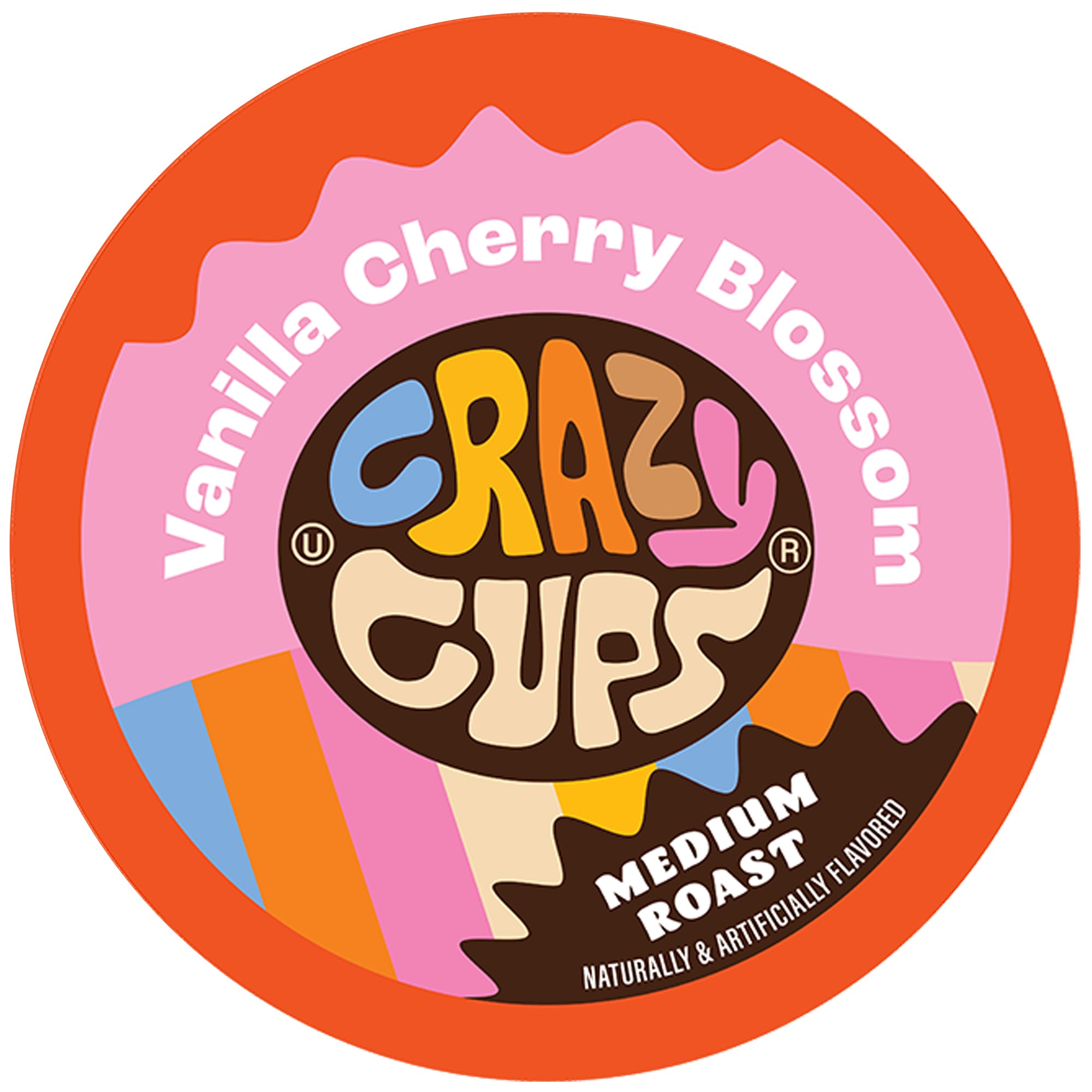 Crazy Cups Vanilla Cherry Blossom Flavored Coffee Pods