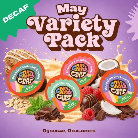 Decaf Monthly Curated Flavored Coffee Pod Variety Pack